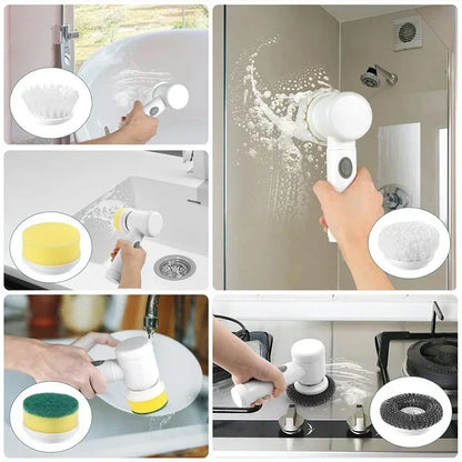 Rayne&Co.™️ 5-in-1 Electric Spin Scrubber