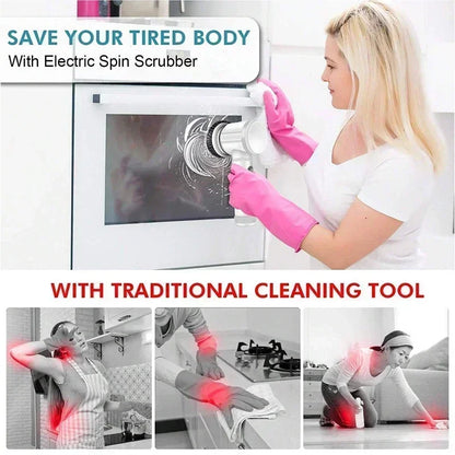 Rayne&Co.™️ 5-in-1 Electric Spin Scrubber